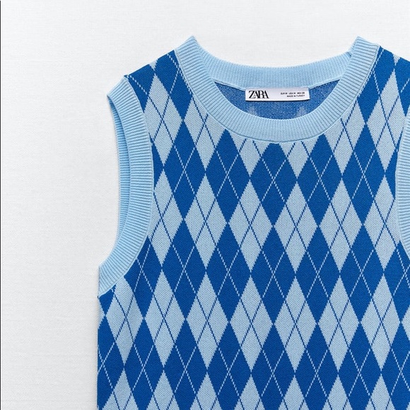 Zara Diamond Sweater Dress - Picture 5 of 10